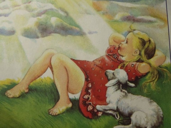 Eloise Wilkin Vintage Childrens Illustration by FeistyFarmersWife