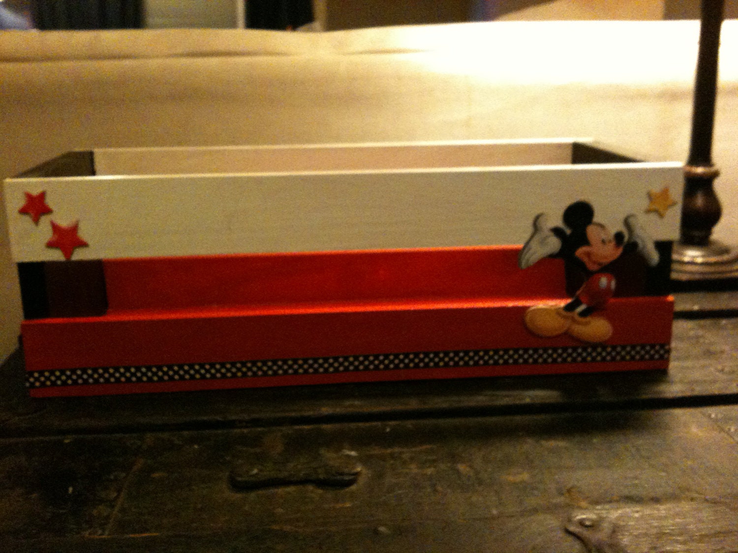 Disney Mickey Mouse Crate by KrisisKorner on Etsy