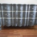 French Light Grey Metallic Dresser/Chest of Drawers/Bureau/Baby Changing Table