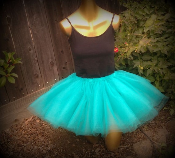 teal tutu skirt