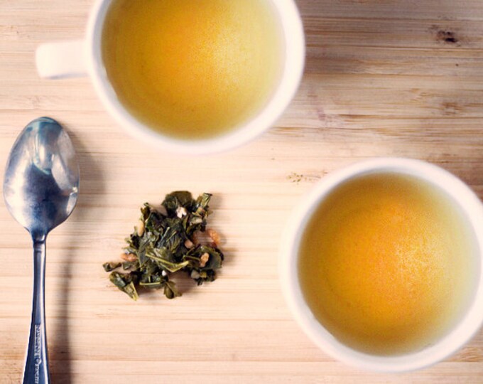 Green Tea - Genmaicha - Japanese Popcorn Tea Premium Level NET 1.1 Oz / 30 grams