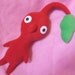 Red Pikmin plush Nintendo inspired