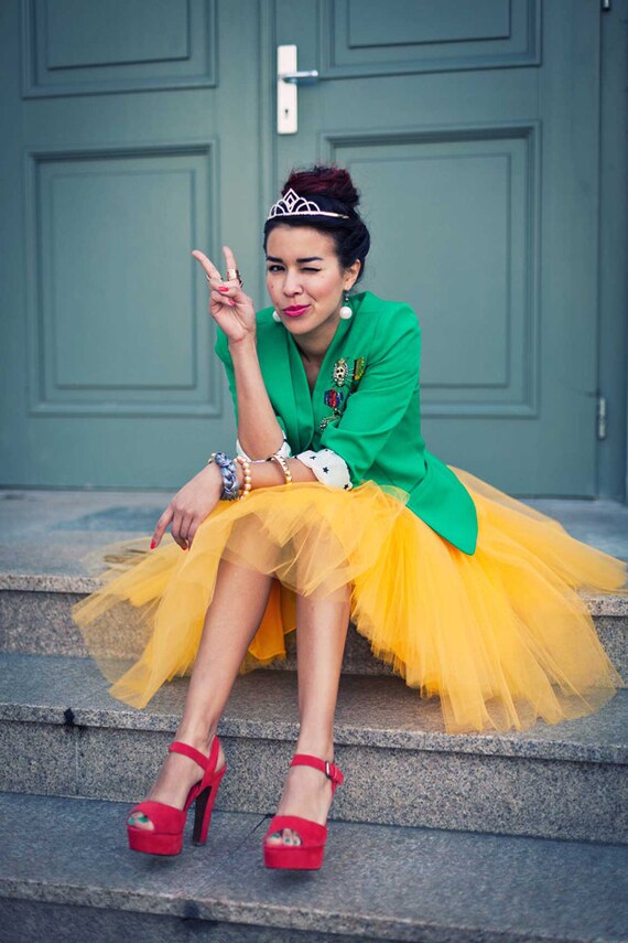 original tulle skirt pink