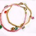Set of two exquisite handmade bracelets
