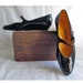 8N Black Patent Leather Shoes by Palizzio. Vintage 1960's Made in Spain