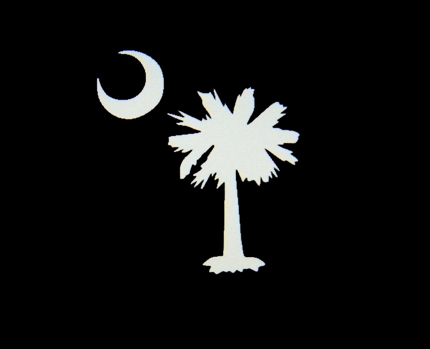 South Carolina Palmetto Tree Vinyl Decal