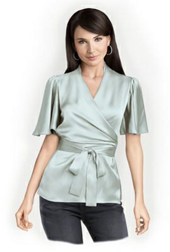 Items similar to 5758 PDF Sewing Pattern for Blouse, Personalized for