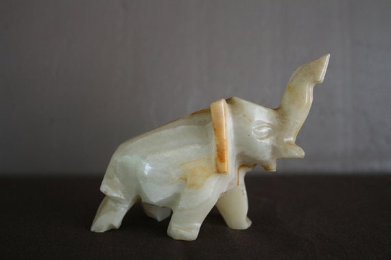 onyx elephant statue