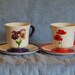 Floral Tea Cups and Saucers