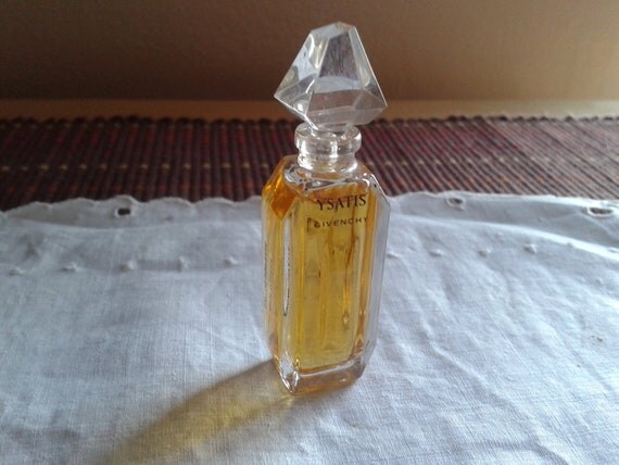 vintage miniature Ysatis Givenchy eau de toilette bottle: