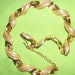 Trifari Choker Gold Tone Necklace. Great piece of costume jewelry. Mother's Day gift; GIFT BAG INCLUDED