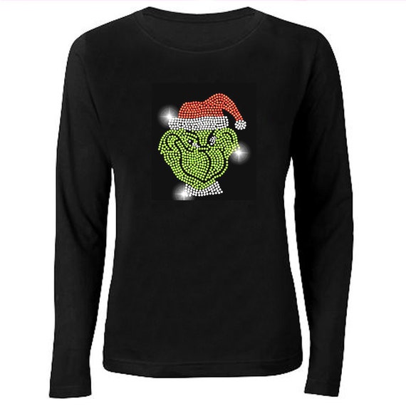 Items similar to Grinch T-Shirt - Christmas T-Shirt in Choice of Colors