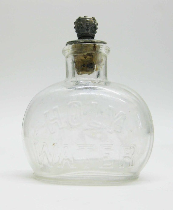 Small antique Holy water bottle