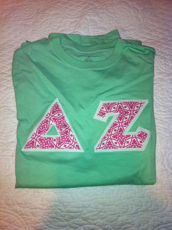 Delta Zeta Letters T-Shirt