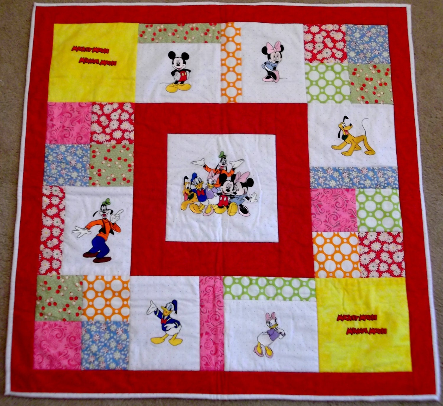 mickey-mouse-and-gang-baby-quilt