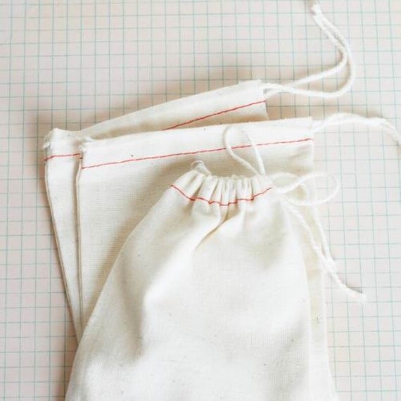 ... Muslin Bag flour bag cotton pouch bag cotton muslin bag drawstring bag