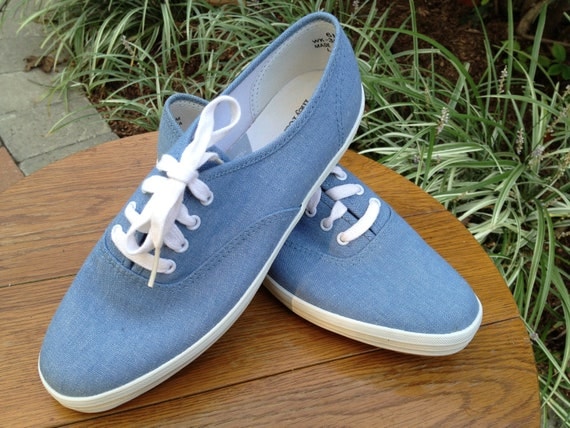 Vintage 1980s Denim Keds Champion Oxford Wm Size 6 by NotWantNeed