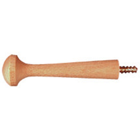 3 1/2 Pegs with screw Birch Shaker Style Wood Pegs