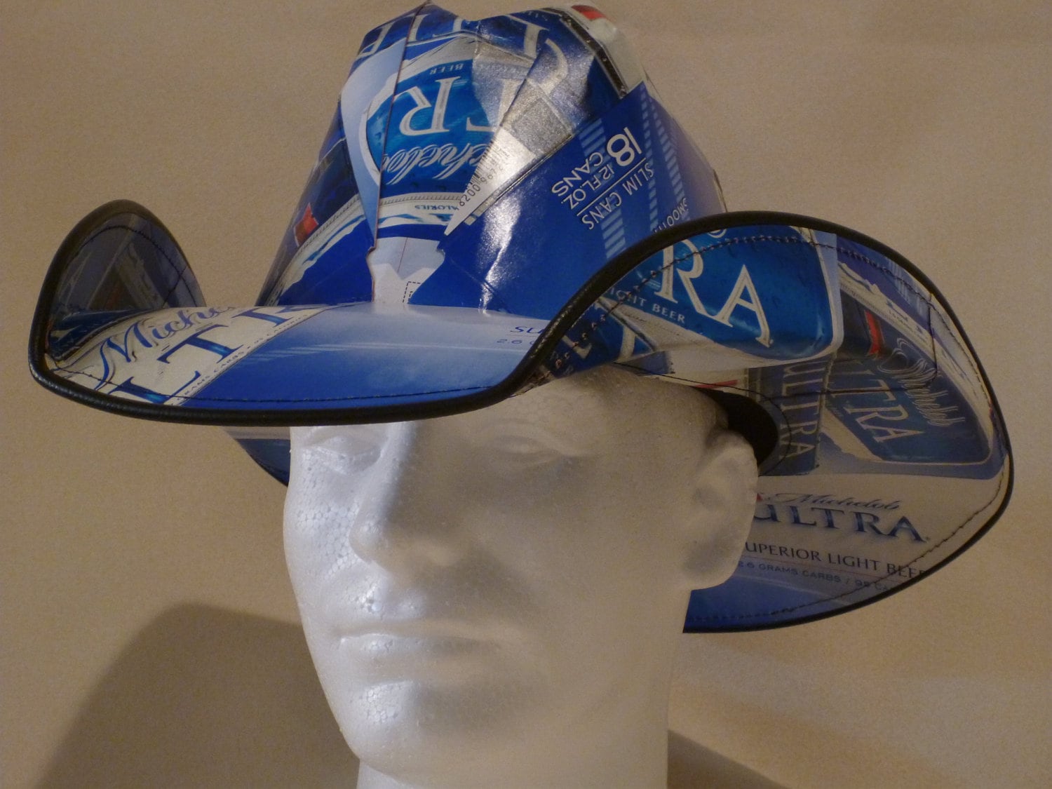 Beer Box Cowboy Hats. Made from recycled Michelob by BestBeerHats