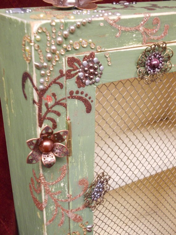 Shabby Chic Burlesque Display Shelf