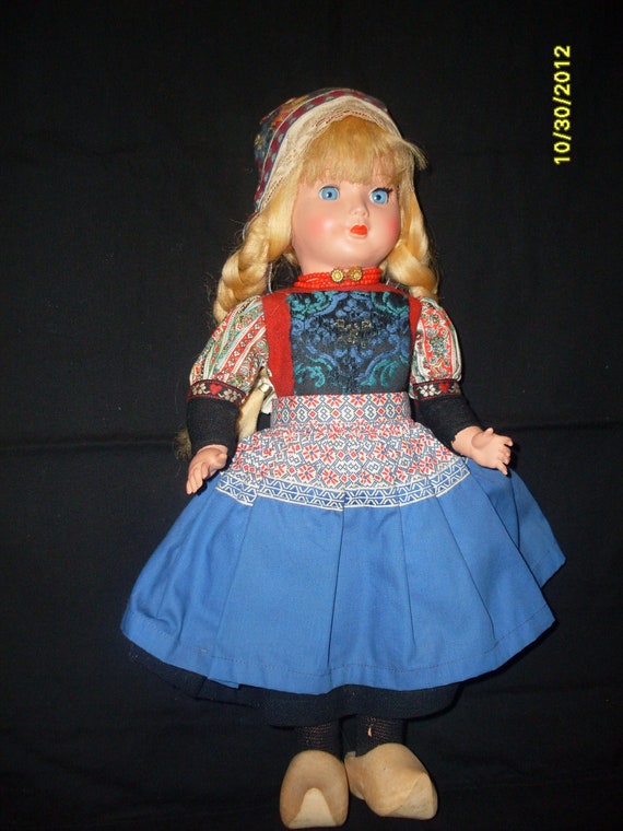 vintage dutch doll