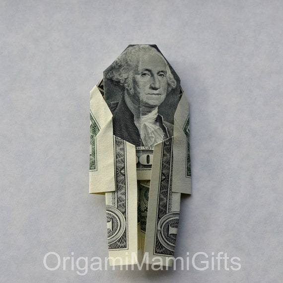 Items similar to Dollar Bill Origami George Washington on Etsy