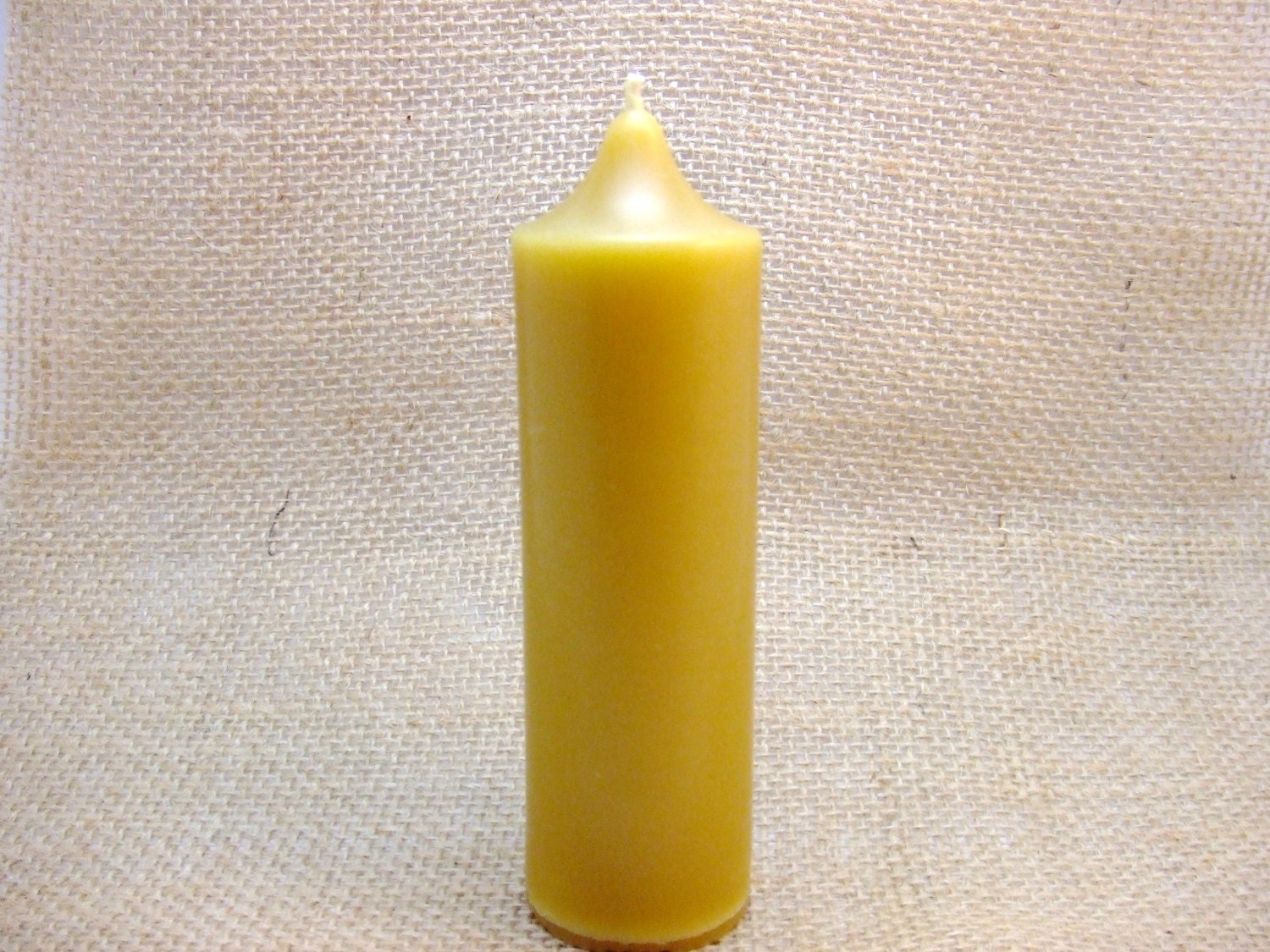 Thin Tipped Pillar Candle Set of 3 100 All Natural Pure