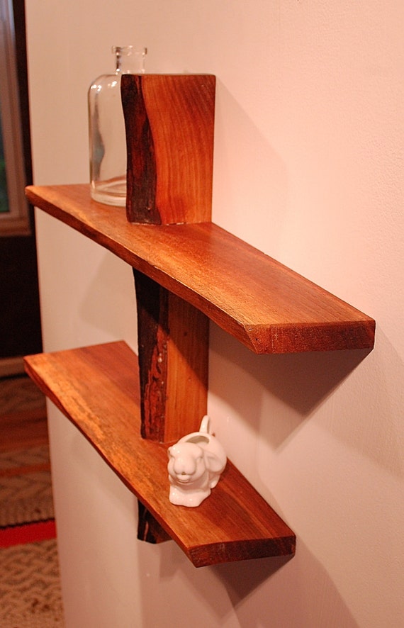 Live Edge Shelf No. 11 Walnut