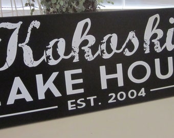 Personalized Home Decor Signs