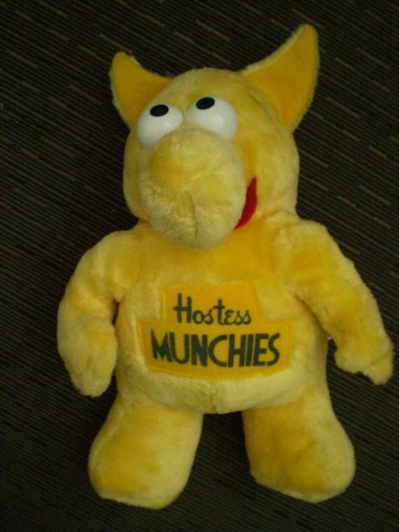 hostess munchies stuffed animal