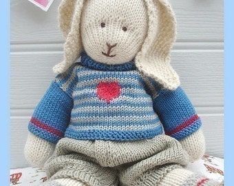 Rag Doll Knitting Pattern, Doll Knitting Pattern, Toy Knitting Pattern, Knit ...