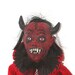 Red Devil Doll, Valentines, Garnet, Valentine Decoration, Primitive, Devil, Red Devil, Scarlet, Red, Gothic, Goth, Black, Folk