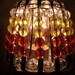 Beaded Night Light Shade - CANDY CORN