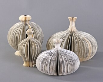 Abstract Sculpture, Book Art: Carafe II, Book Sculpture