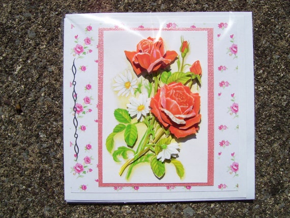 sale decoupage for cards decoupage CrowCottageCrafts on card. by Handmade greetings