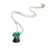 Emerald City - Genuine Agate - OOAK Necklace