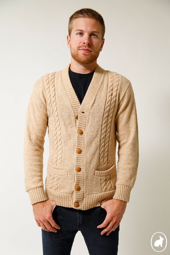 Mens Slim Fit Soft Shawl Collar Cardigan Sweater with Ribbing Edge Mens Cardigan Sweaters. Abercrombie & Fitch mens cardigan sweaters are made for every-day comfort. Crafted from superior quality materials like wool, cotton, cashmere, and more, each style is made to deliver unmatched softness and convenient warmth.