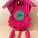 The "Pink Pink Pink" CUCKOO CLOCK
