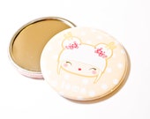 Kawaii Cute Geisha - Pocket Mirror