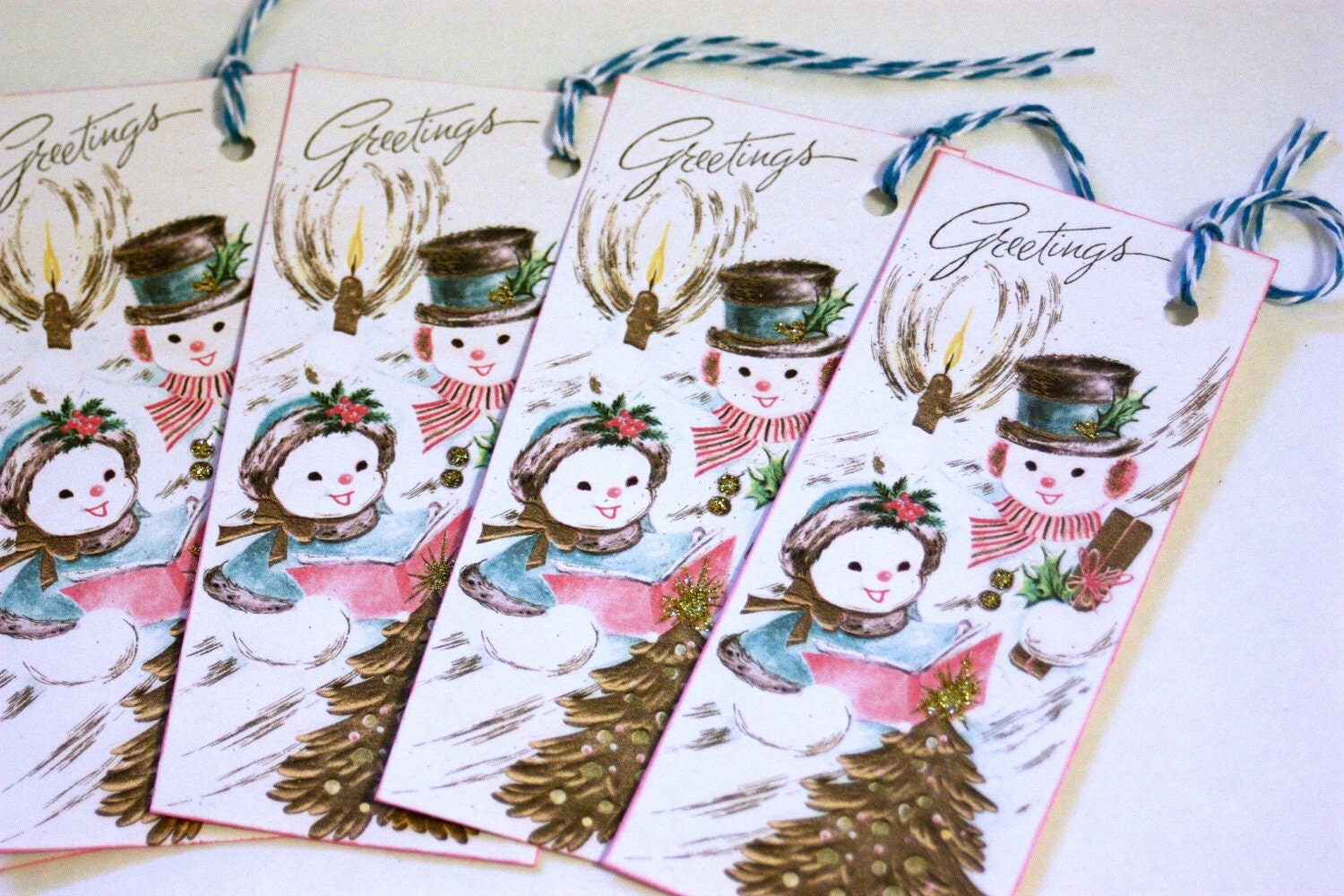 christmas gift tags retro style vintage by christmas gift tags retro style vintage by
