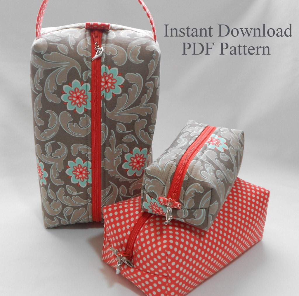 Box Bag Downloadable PDF Pattern
