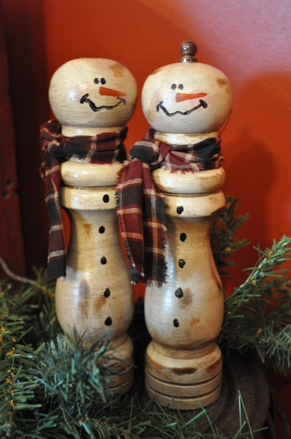 Salt u0026 Pepper Snowmen decorative use only Salt u0026 Pepper Snowmen decorative use only