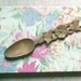 Hand Carved Welsh Love Spoon - Wooden Spoon - folkloric carving
