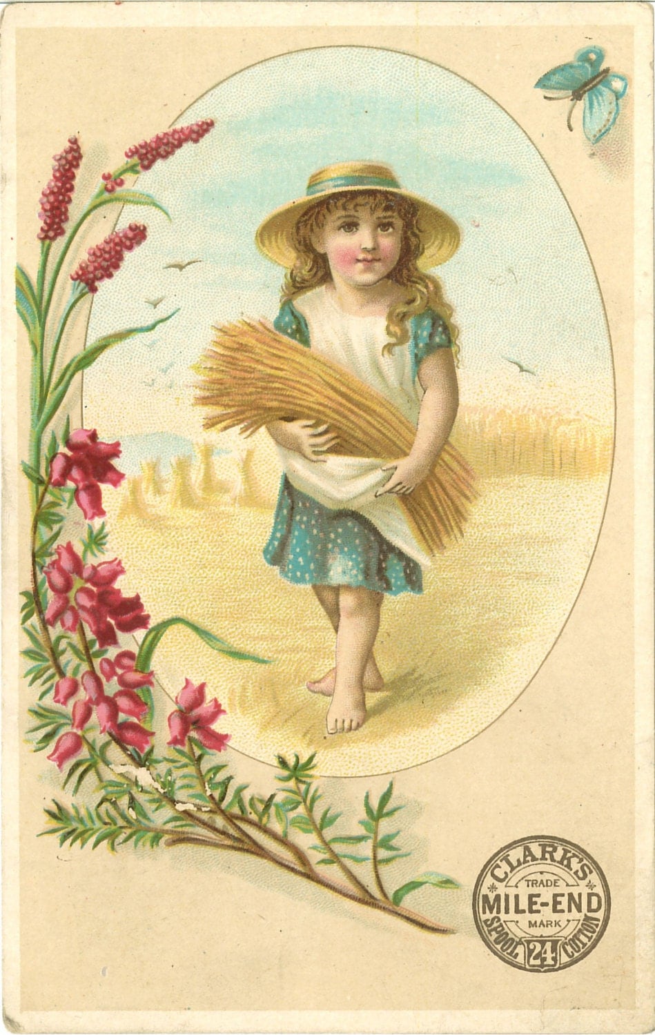 360 Vintage Victorian Trade Cards 1880's Illustration