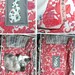 soft carrier liner for rabbits quilted pink and white retro floral printed cotton fabric - the Bun-velope