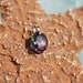 14K White Gold Oval Faceted 2 1/2CT Rainbow Topaz Solitaire Pendant