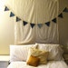 Denim Bunting Pennant Banner