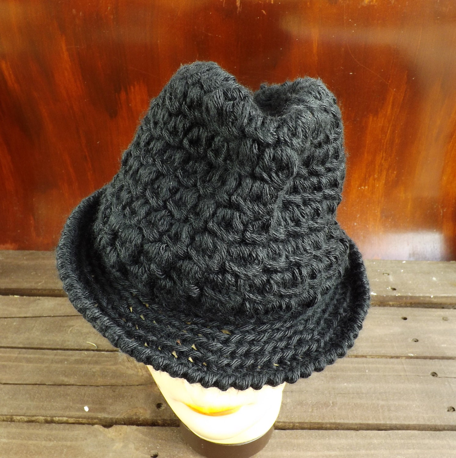 Crochet Hat Pattern Fedora Hat Pattern Crochet Pattern Hat