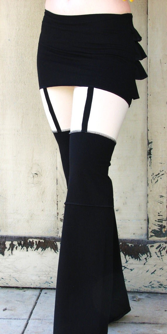 Faux Garter Devi Pantssexy pantsruffle skirtgarter
