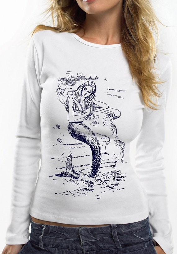 vans mermaid shirt